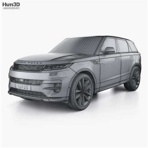 Land Rover Range Rover Sport P510e First Edition 2023 3d Model