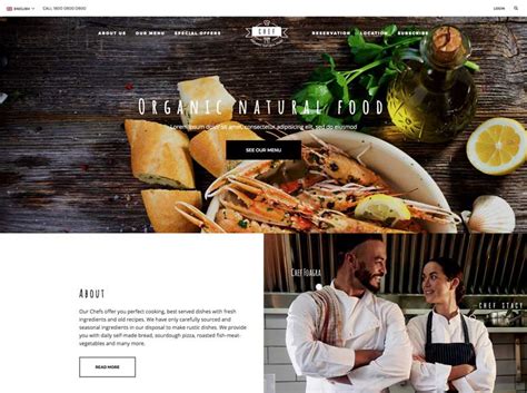 34 Mejores Temas WordPress Para Restaurantes 2024