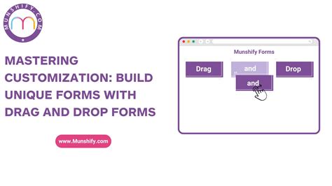 Build Unique Forms Master Drag And Drop Form Customization