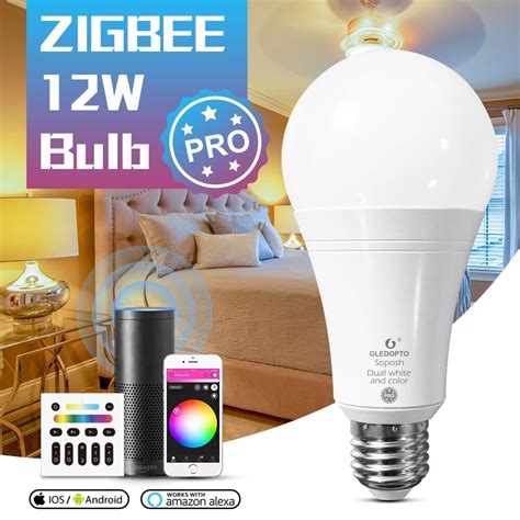 Gledopto Smart Led Lampa Pro E W Rgb Cct Zigbee Lysiq Se