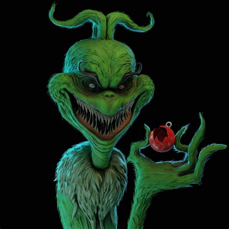 Download The Grinch Evil Wallpaper | Wallpapers.com