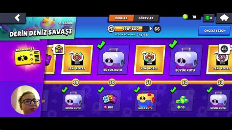 Brawl Star Brawl Pass Kutu Açılımı Youtube