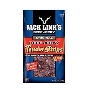 Jack Link S Original Tender Strips Beef Jerky 8 Oz Walmart