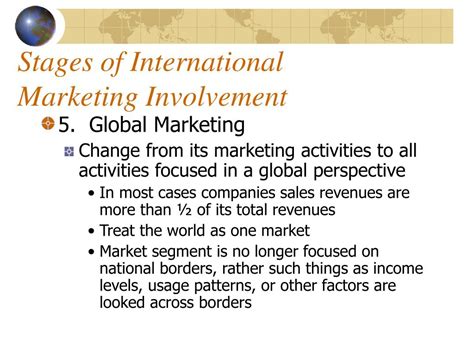 Ppt The Scope And Challenge Of International Marketing Powerpoint