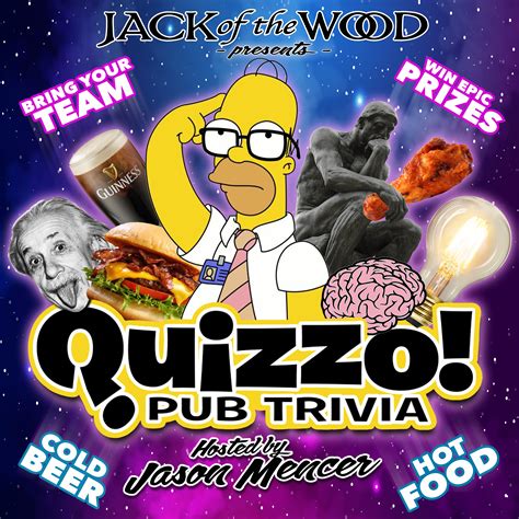 QUIZZO! PUB TRIVIA - Jack of the Wood Pub - Asheville, NC