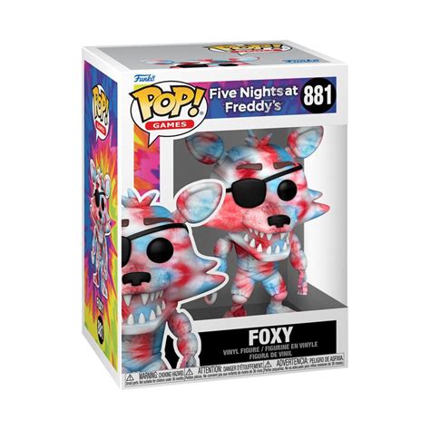 Figurina Five Nights At Freddy S Foxy Tie Dye Funko