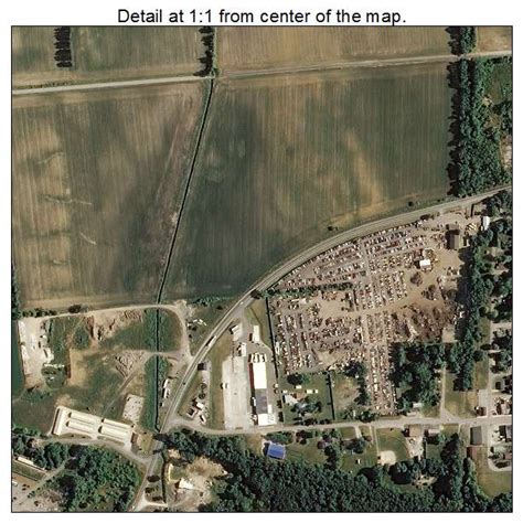 Aerial Photography Map of Westville, IN Indiana