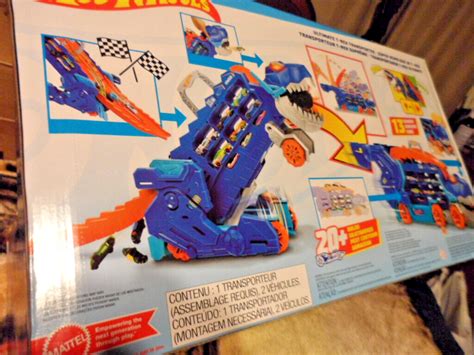 Hot Wheels City Ultimate Hauler Transforms Into Stomping T Rex With Race Trac EBay