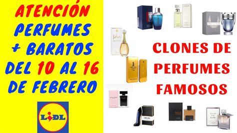 PERFUMES LIDL OFERTAS Del 10 Al 16 De Febrero 2020 CLONES