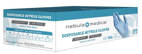 Nebula Medical Products Nitrile Gloves