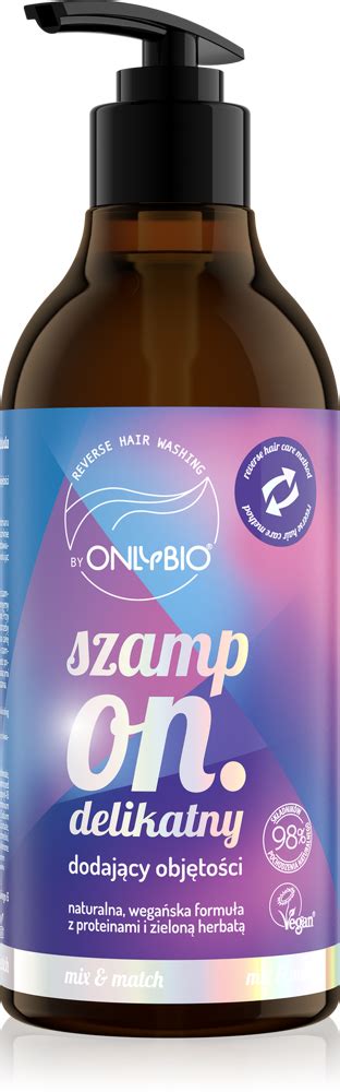 OnlyBio Reverse Washing Szampon Delikatny Dodający Objętości 400ml