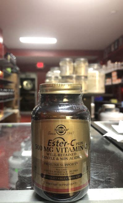 Solgar Vitamin Ester-C 500 MG 100 Capsules – Body Delights Sports Nutrition