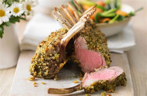 Lemon And Herb Crusted Rack Of Lamb Dinner Recipes GoodtoKnow