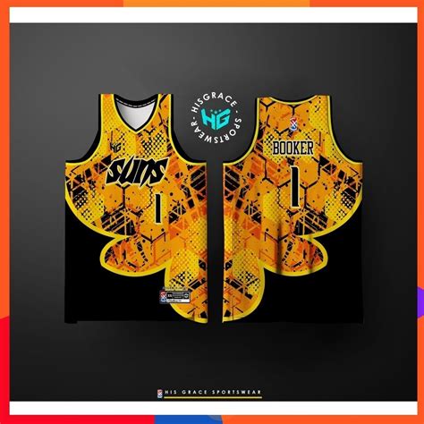 Raya 2024 272 HG BASKETBALL CONCEPT SUNS YELLOW BLACK FULL SUBLIMATION