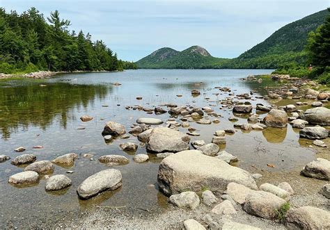 Jordan Pond In Acadia National Park Photograph By Carla Parris Pixels