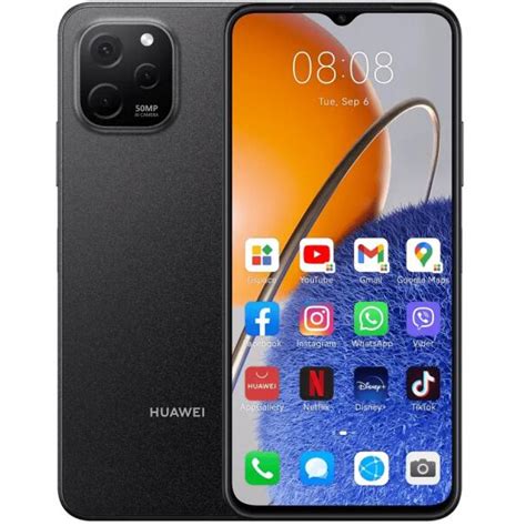 Huawei Nova Y61 Dual Sim 64 Gb 4 Gb Ram 4g Lte Midnight Black