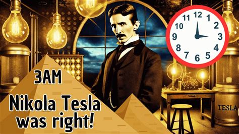 Nikola Tesla Reveals The Mystical Reason Why God Wakes You Up At 3AM