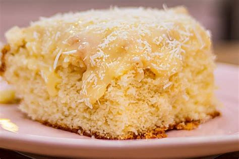 Bolo De Cocada Diferente Delicioso E Perfeito Para O Lanche Da Tarde