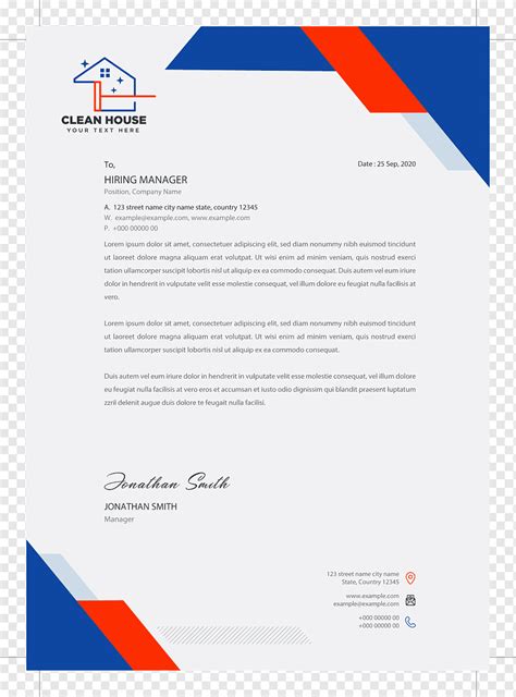 Company Letterhead Png PNGWing