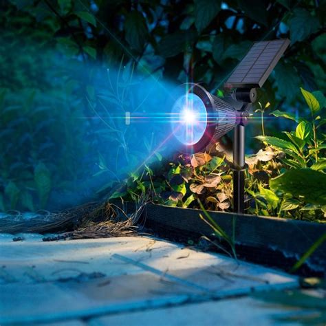 7 Led Solar Gazon Lamp Waterdicht IP65 Rgb Warm Ko Grandado