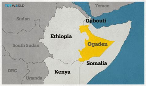 Ethiopia Somali Region Map