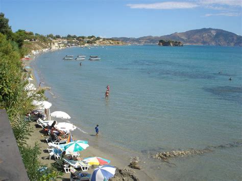 Strand Von Der Strandbar Porto Koukla Beach Agios Sostis