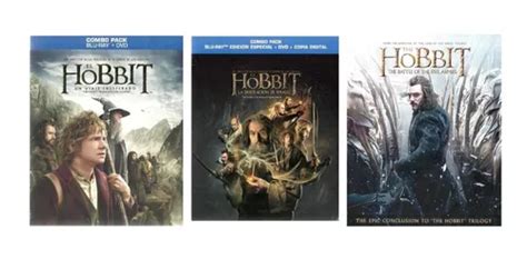 Trilog A El Hobbit Blu Ray Dvd Pel Culas Nuevo