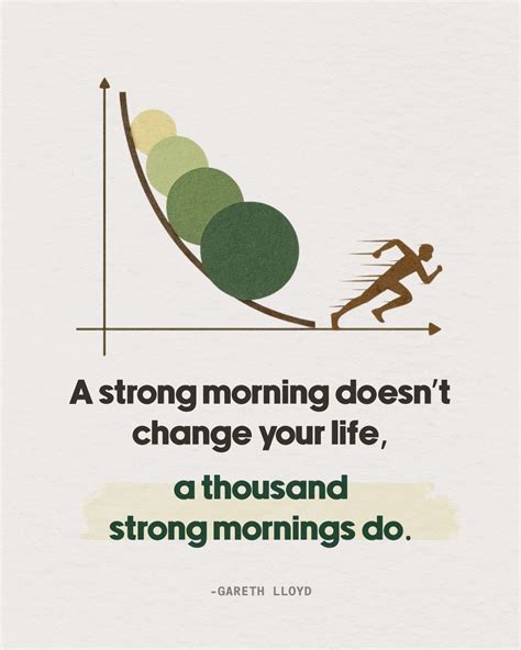 Your habits build interest like money does. The longer you stick with