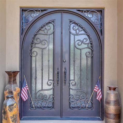 Custom Wrought Iron Doors