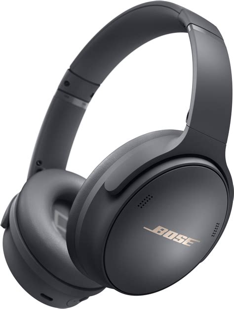 Best Buy Bose Quietcomfort 45 Wireless Noise Cancelling Over The Ear Headphones Eclipse Grey