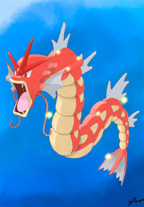 Shiny Gyarados By Merxdabeast On Deviantart