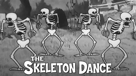 The Skeleton Dance 1929 Disney's First Silly Symphony Short Film