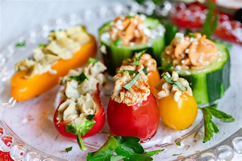 Hummus Stuffed Veggie Tray Mom On Timeout