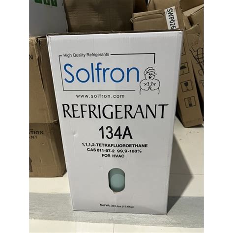 Freon Solfron Brand Refrigerant 134A 13 6kg Original R134a 100