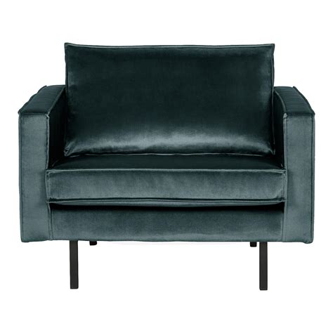 Bepurehome Rodeo Fauteuil Velvet Teal Kopen Shop Bij Fonq