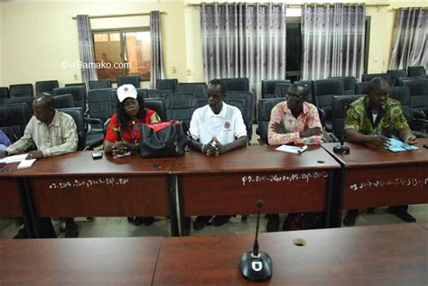 Conférence de Presse des observateurs de Caritas Mali abamako Photos