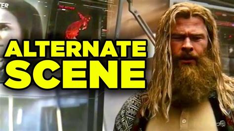 Avengers Endgame Fat Thor Deleted Scene Revealed Youtube