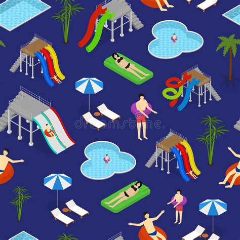 Waterpark Pattern Stock Illustrations 63 Waterpark Pattern Stock