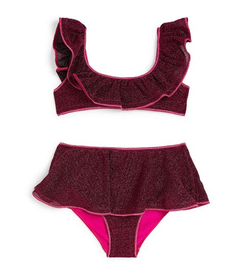 Oseree Kids pink Lumière Bikini 6 12 Years Harrods UK