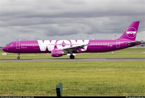 Tf Son Wow Air Airbus A Photo By Mattia De Bon Piti Spotter