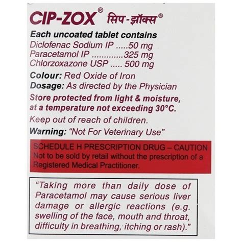 Cip Zox Tablet In Hindi सिप ज़ोक्स टैबलेट की जानकारी लाभ फायदे