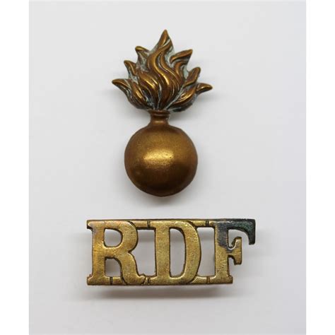 Royal Dublin Fusiliers R D F Shoulder Title