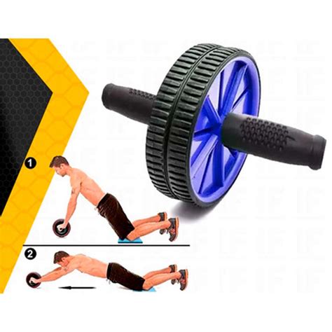 Roda Abdominal Rolo De Exercicios Lombar Abwheel Mb Fit