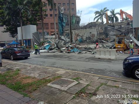 Building Undergoing Demolition Collapses In Tanjong Pagar, 1 Worker ...