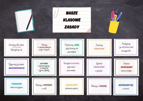 Nasze Klasowe Zasady Do Wydruku Pdf