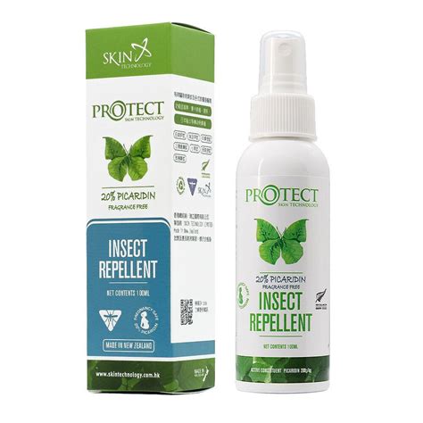 skin technology insect repellent  picaridin ml spray fragrance