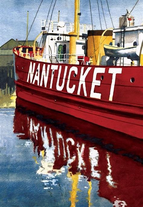 Nantucket lightship | Nantucket island, Nantucket massachusetts, Nantucket