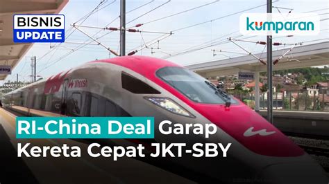 Ri Deal Dengan China Garap Kereta Cepat Jakarta Surabaya Luhut Bunga