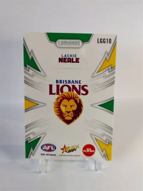 2024 AFL SELECT Footy Stars Kmart Luminous Green Lachie Neale Brisbane