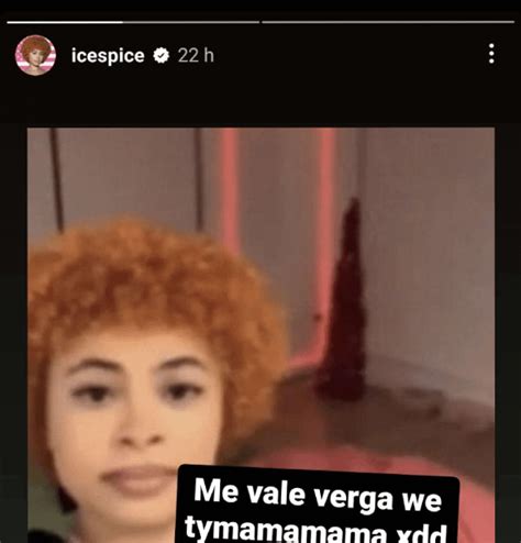 Que Subía Ice Spice A Sus Historias 😭😭 Rtymamomos